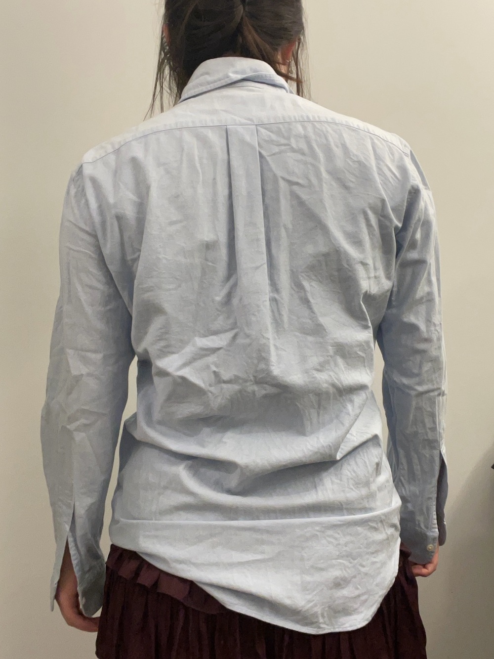 Maker’s Shirt - Light Blue Men’s Button-Down Shirt - Classic Oxford Style
